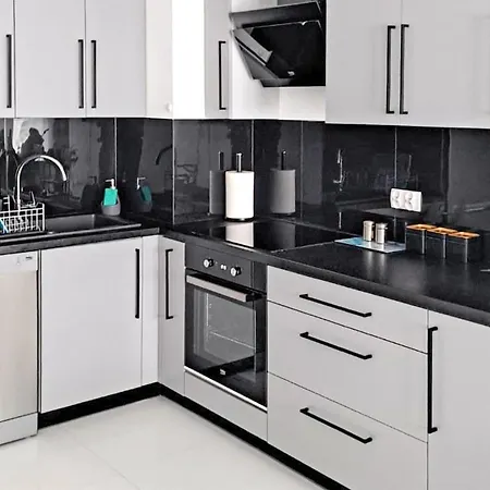 Awesome In With Kitchen Apartment Koszalin